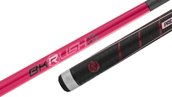 Discontinued - Predator BK Rush Pink Break Cue - Sport Wrap - Image 3