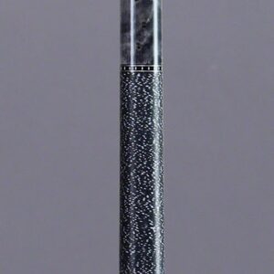 MCDERMOTT G SERIES GRAY STAINED MAPLE WITH GREEN CLOVER INLAYS POOL CUE - G332